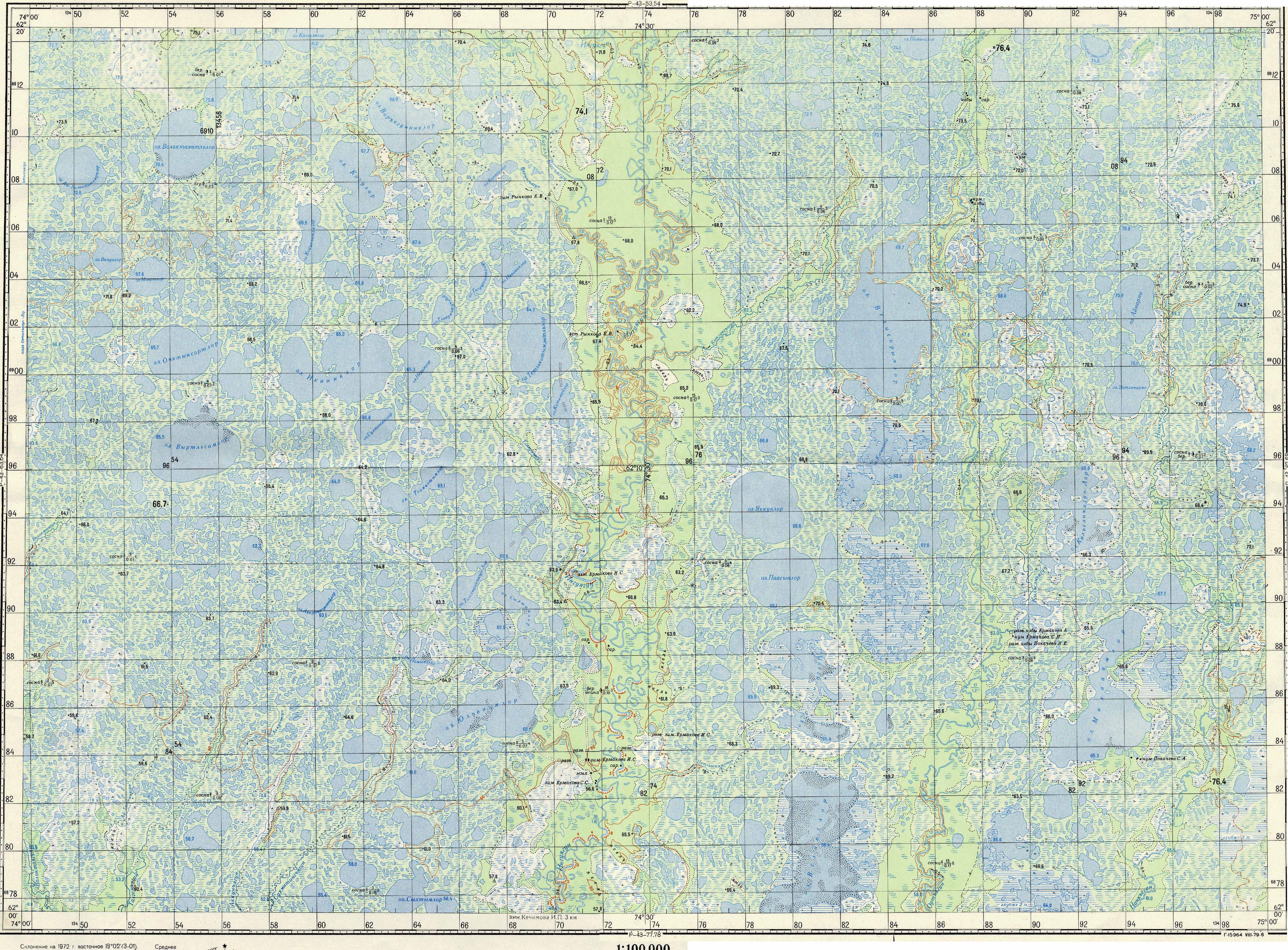 Q 36-65,66 карта. Карта п истории